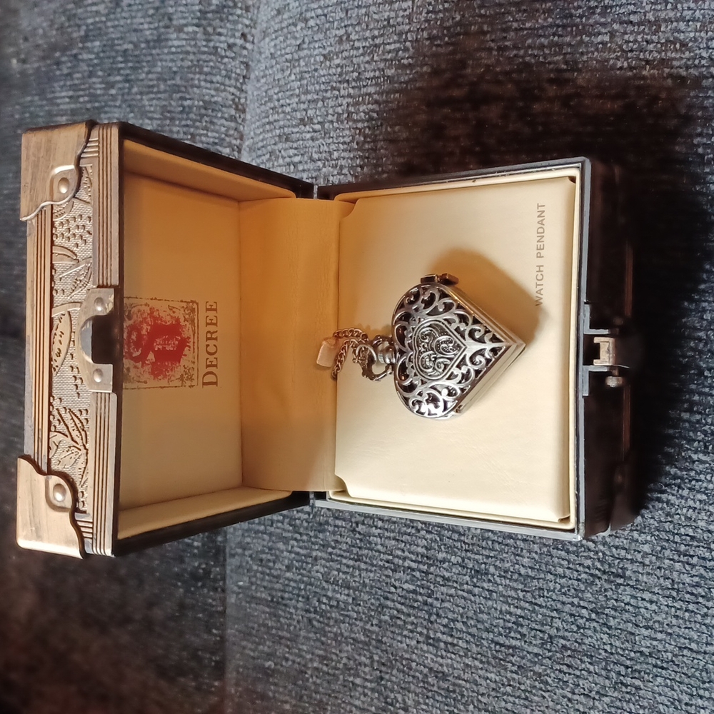 Watch Pendant Necklace